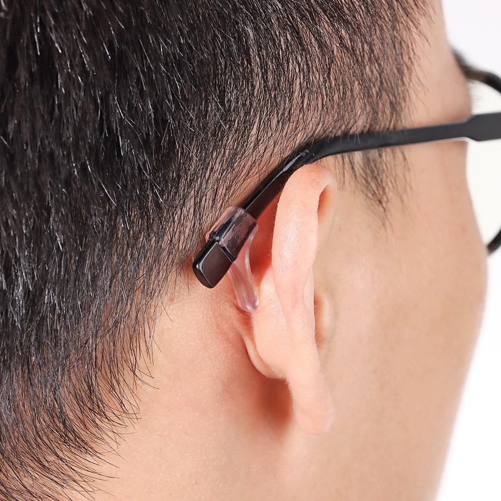 Nanas 10pasang Ear Hooks Tip Holder Kacamata Eyewear Silikon