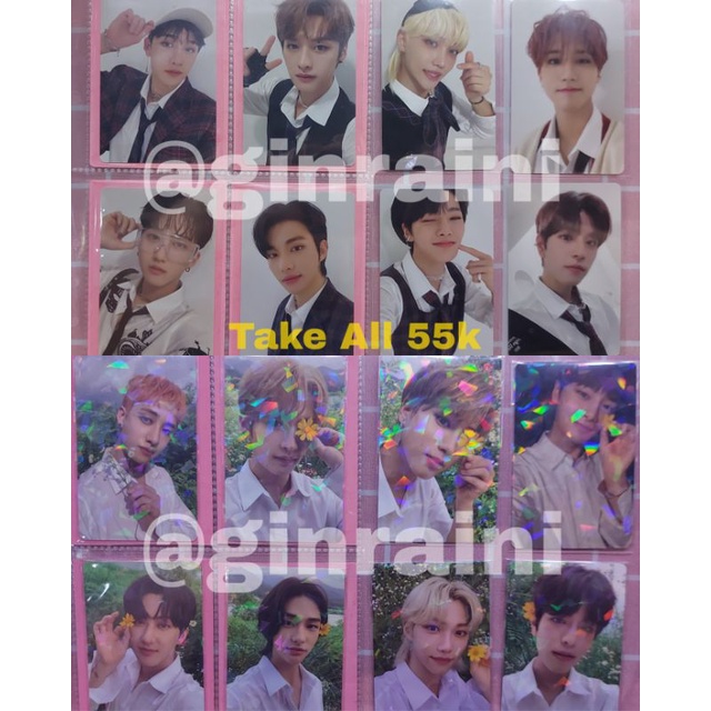 Stray Kids Photocard Cevel Set, Lim Noeasy Set, Trade Card Oddinary, Mini Poster. Bang Chan, Lee Kno