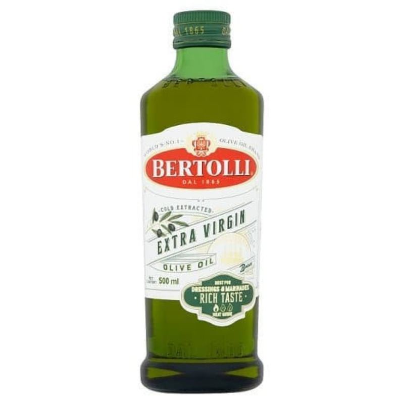 

BERTOLLI EXTRA VIRGIN OLIVE OIL RICH TASTE 500ML - MINYAK ZAITUN EXTRA VIRGIN