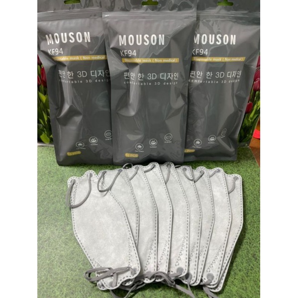 [KF Mouson] Kf mouson abu dan hitam iai 10pcs