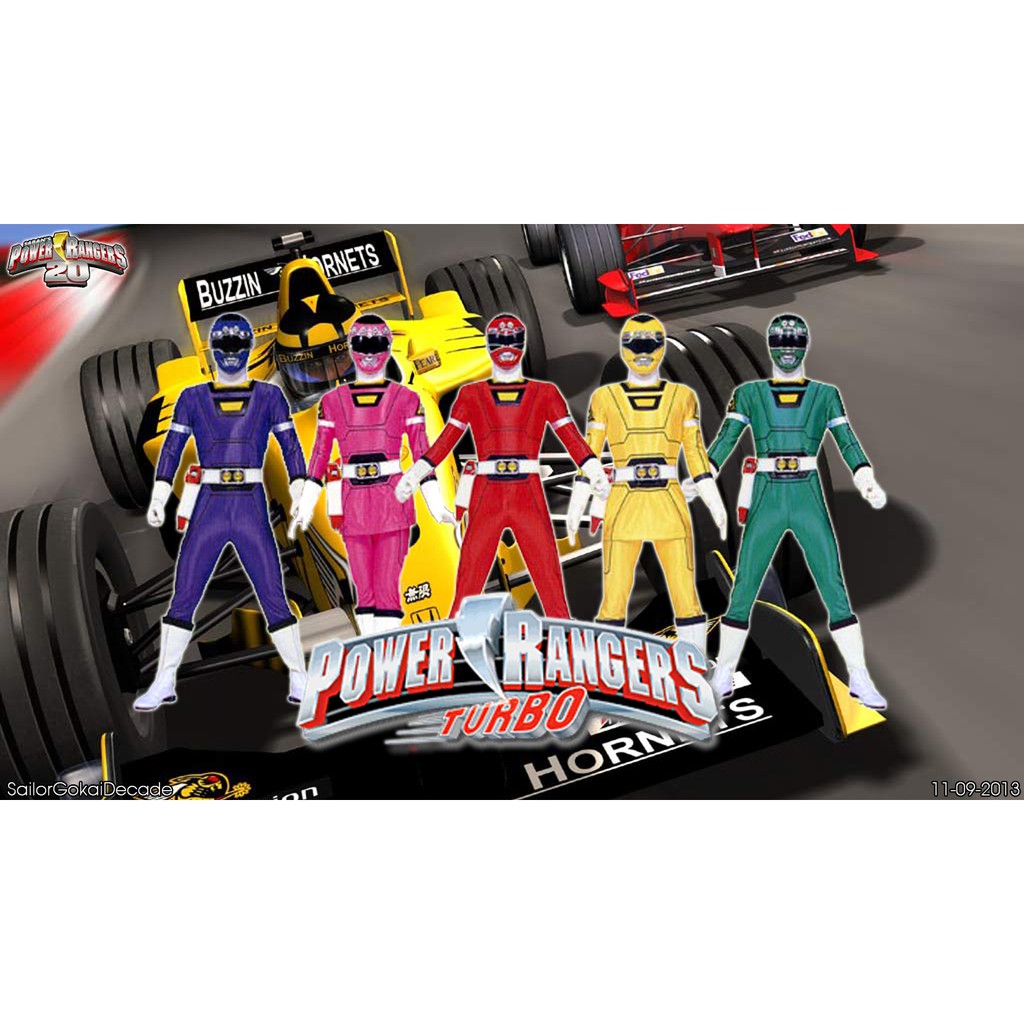DVD Power Rangers Turbo Subtitle Indonesia