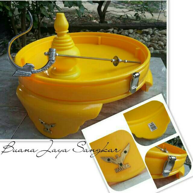 Tebok sangkar lovebird pvc radja