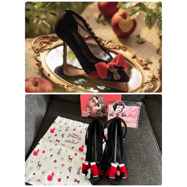 Ready Ittaherl Snow White heels 60mm  sz 38 Brand New