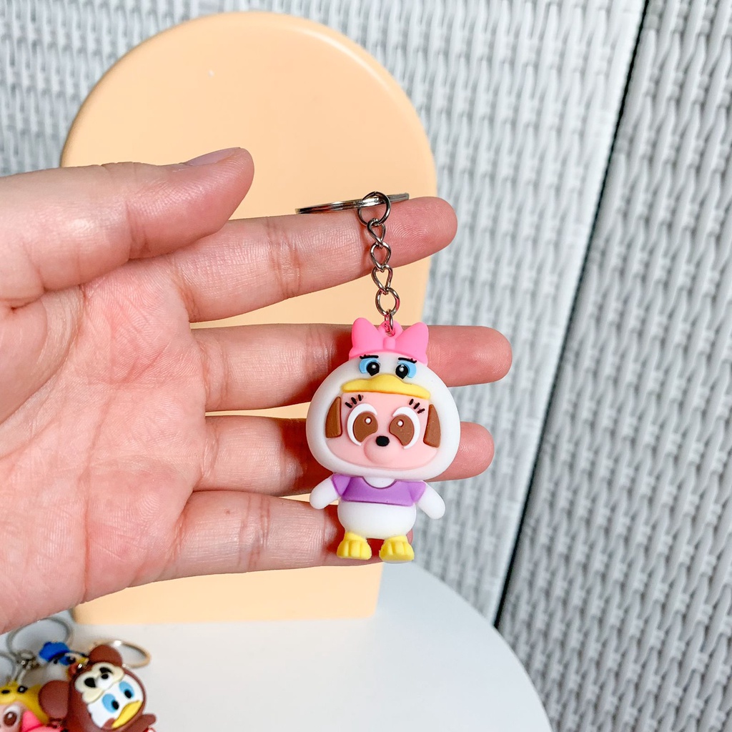 GANTUNGAN KUNCI DISNEI LUCU CUSTOME ADA 5 VARIANTS IMUT HARGA TERMURAH HADIAH SOUVENIR KEYCHAIN KUALITAS IMPORT