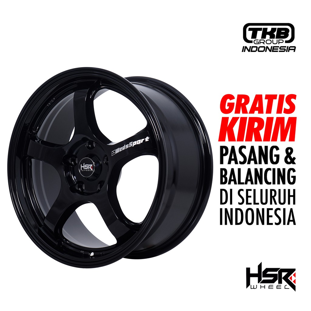 velg mobil ertiga xpander Type HSR THREE Ring 17