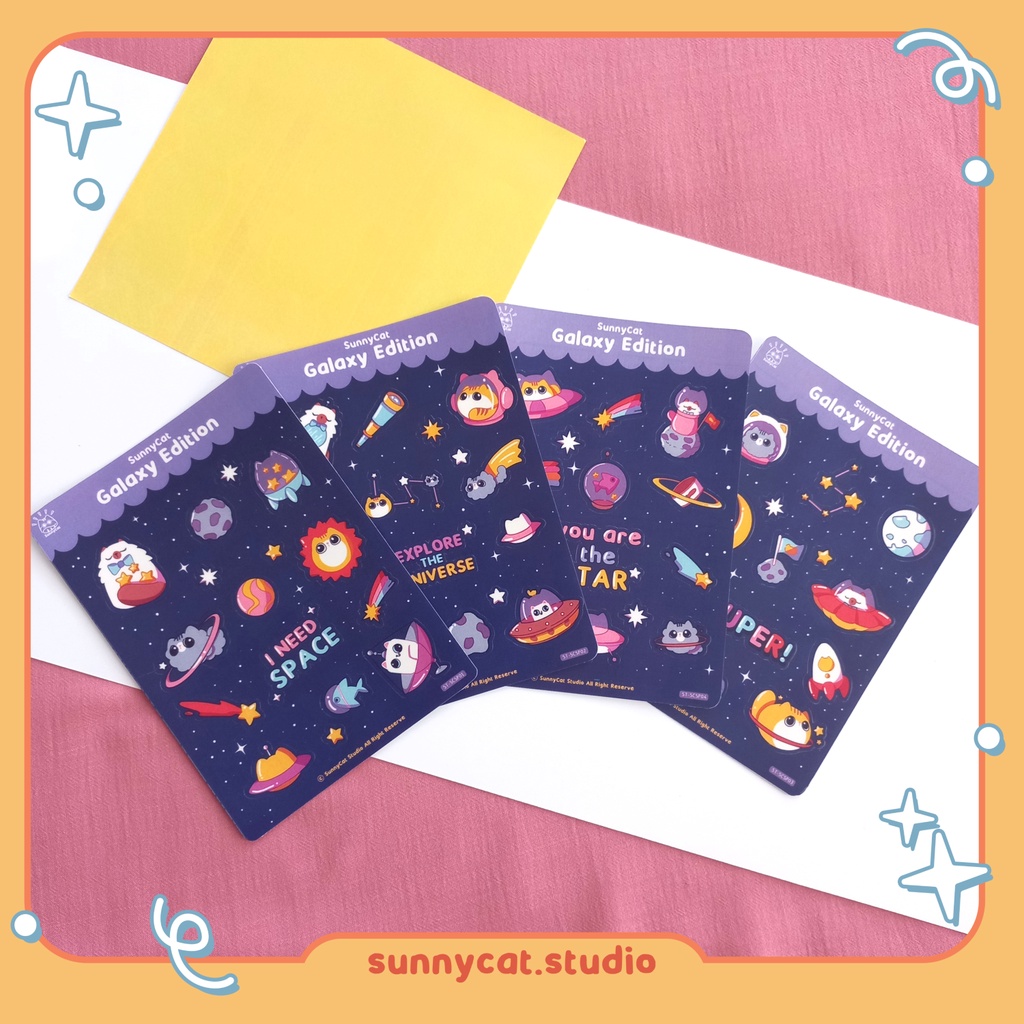 

Sticker Space SunnyCat