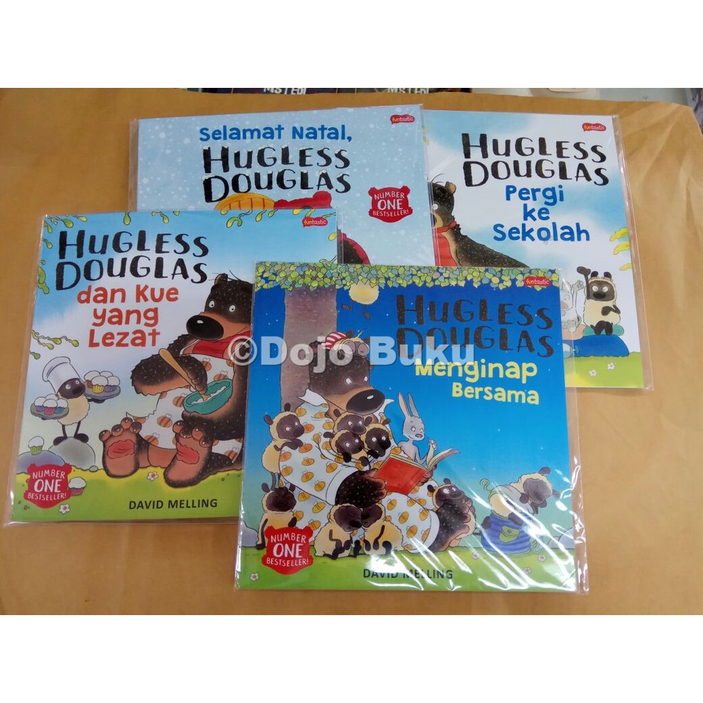 Hugless Douglas : Menginap Bersama by David Melling