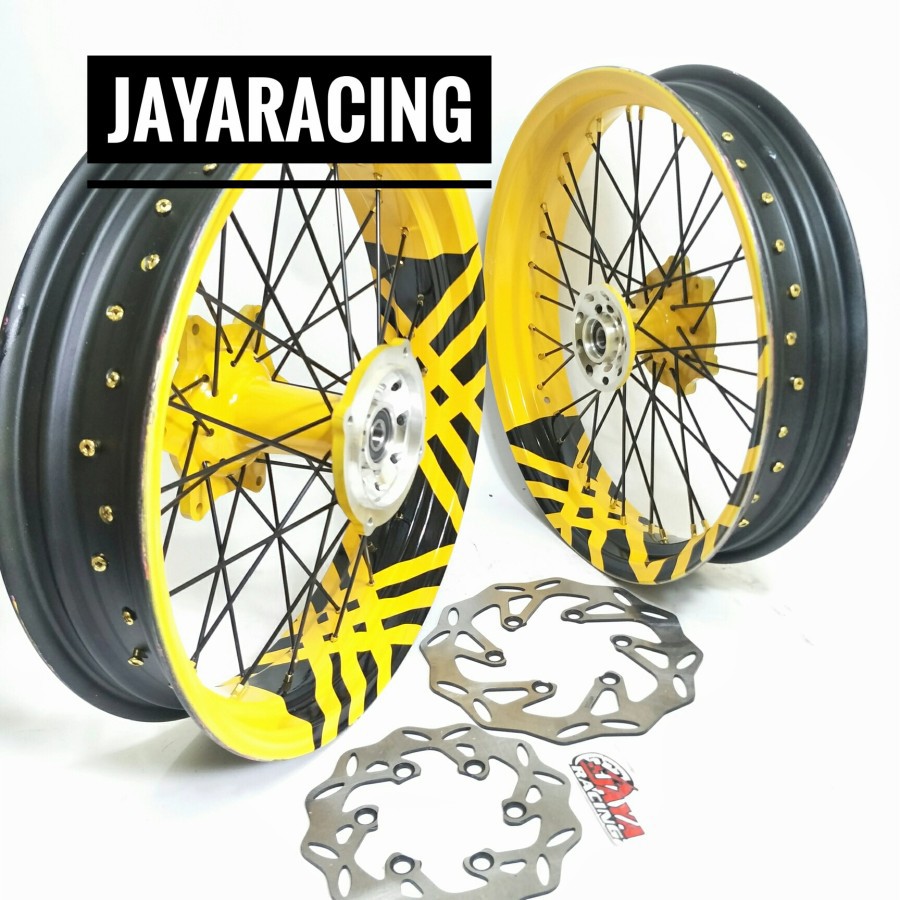 Velg supermoto 350 300 17 Klx Bf Klx 150 Dtracker 150 sepaket