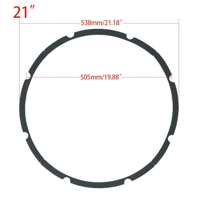 Vivi Ring Gasket Speaker Surround Bahan Busa Untuk Reparasi