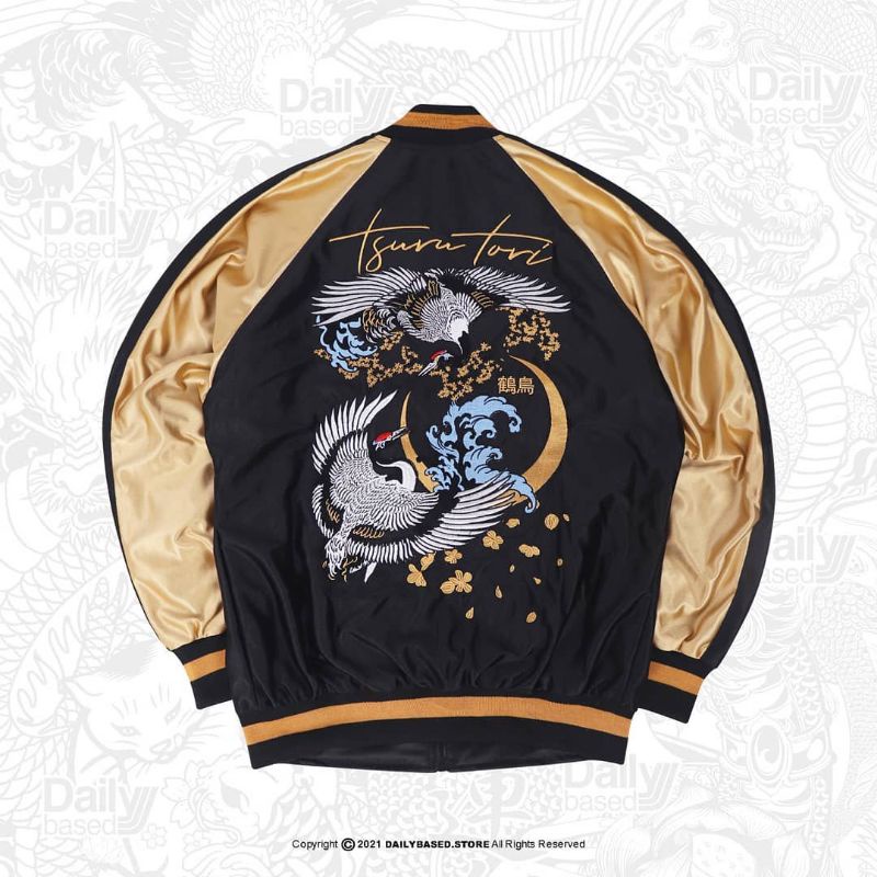 JACKET SUKAJAN DAILYBASED TSURUTORI BLACK GOLD