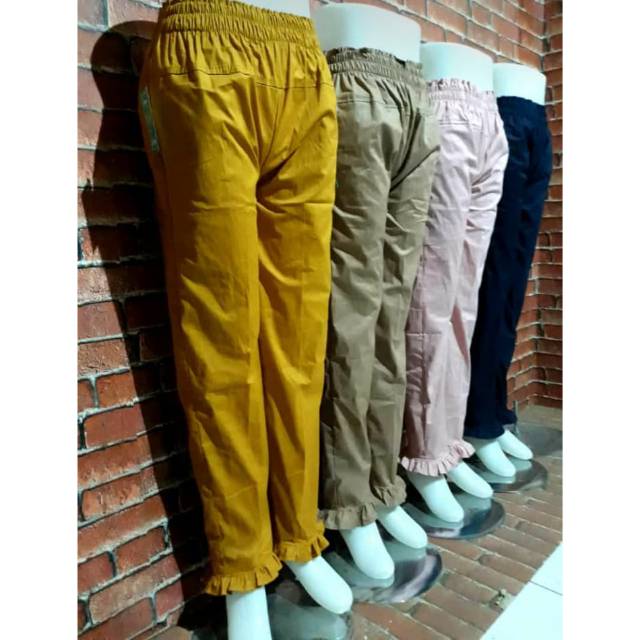 Celana rempel bawah