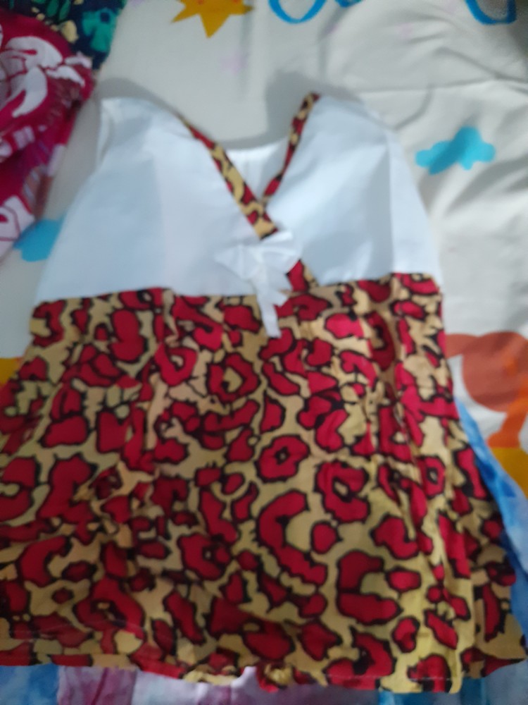 Daster Batik Anak Pita Putih,atasan Anak Tanpa Lengan,grosir Baju Batik Anak Murah