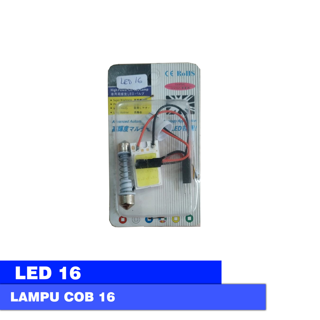 LED LAMPU KABIN PLAFON COB PLASMA 16 MATA