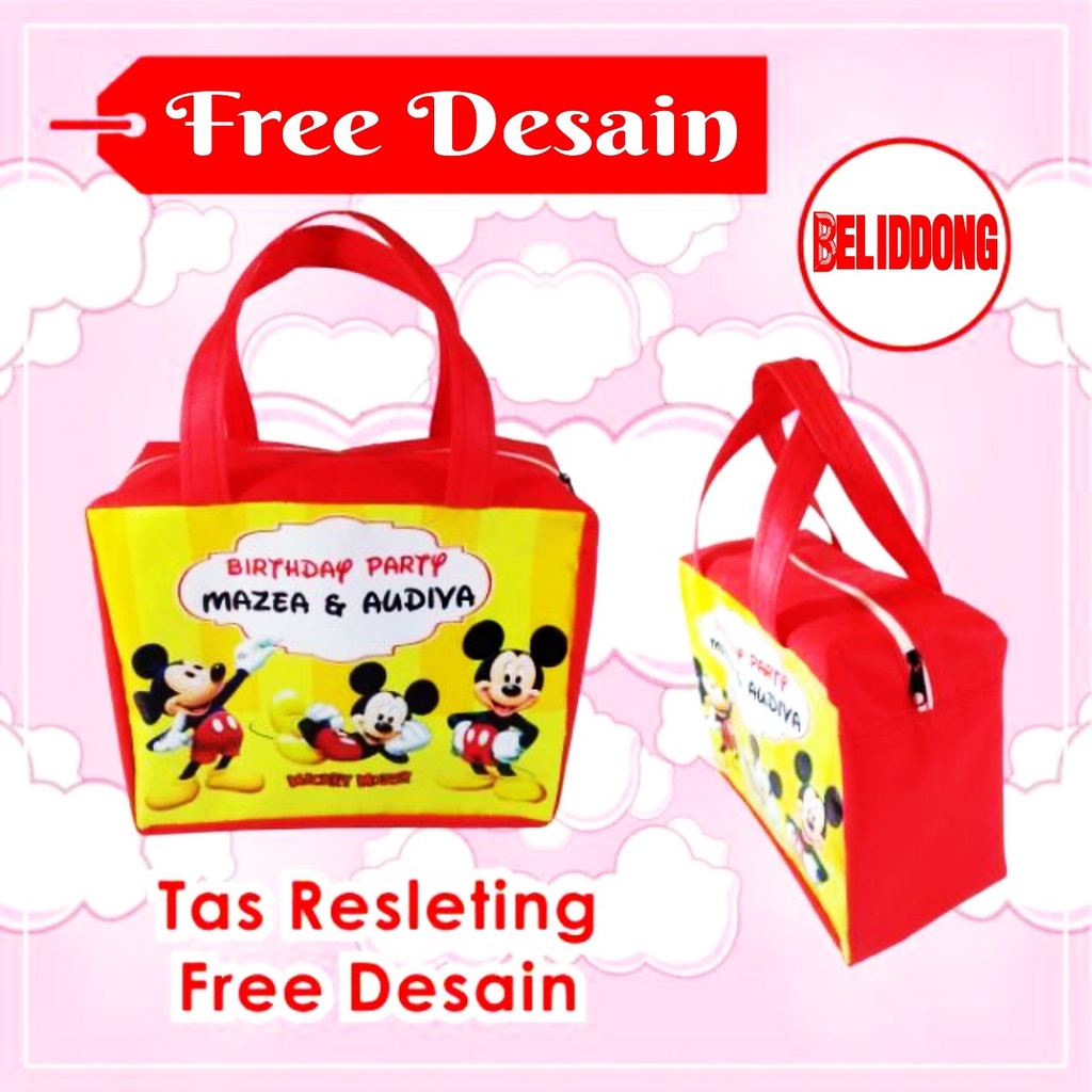 

Tas Ultah / Tas Ulang tahun Anak / Goodie Bag Perlengkapan Pesta