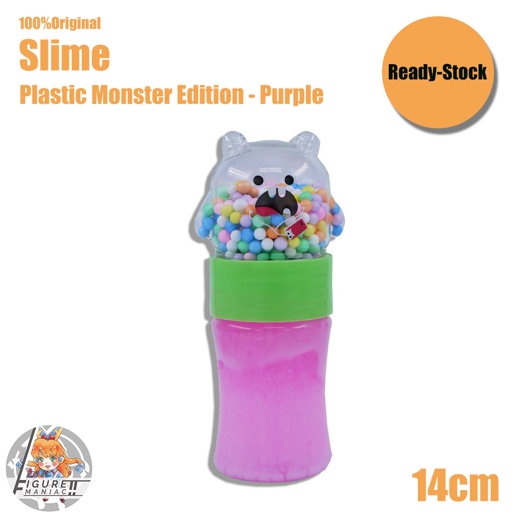 Mainan Anak - Slime Plastic Monster Edition 14 cm Import Premium
