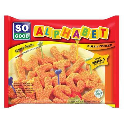 SO GOOD Nugget Alphabet 400gr