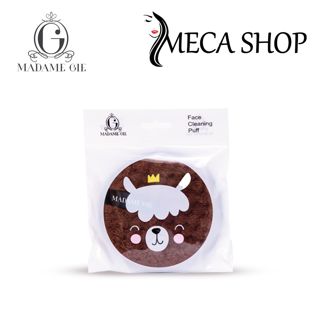 Madame Gie Face Cleansing Puff | Cleansing Sponge - Make Up Removal Pads