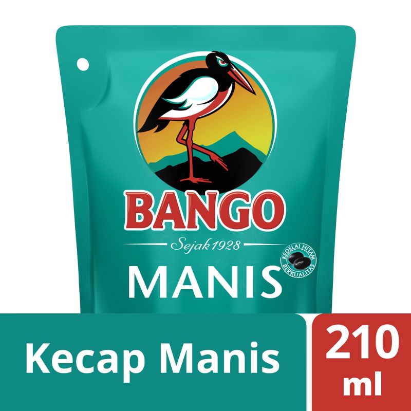 

Bango Kecap Manis Pouch Flatpack 210Ml