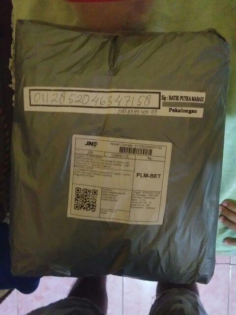 Blus Batik Kombinasi Masakini- Blus Kerja