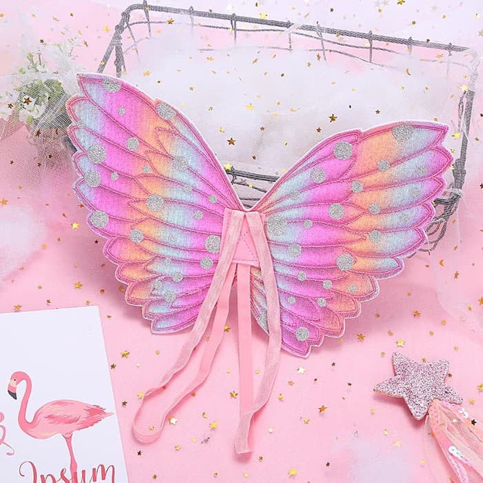 Fairy wing angel wing halloween kostum anak sayap peri sayap kupu kupu