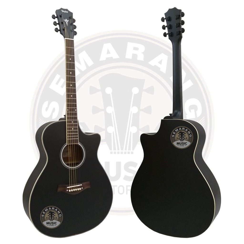 Gitar Akustik Taylor Custom Paket Super Komplit