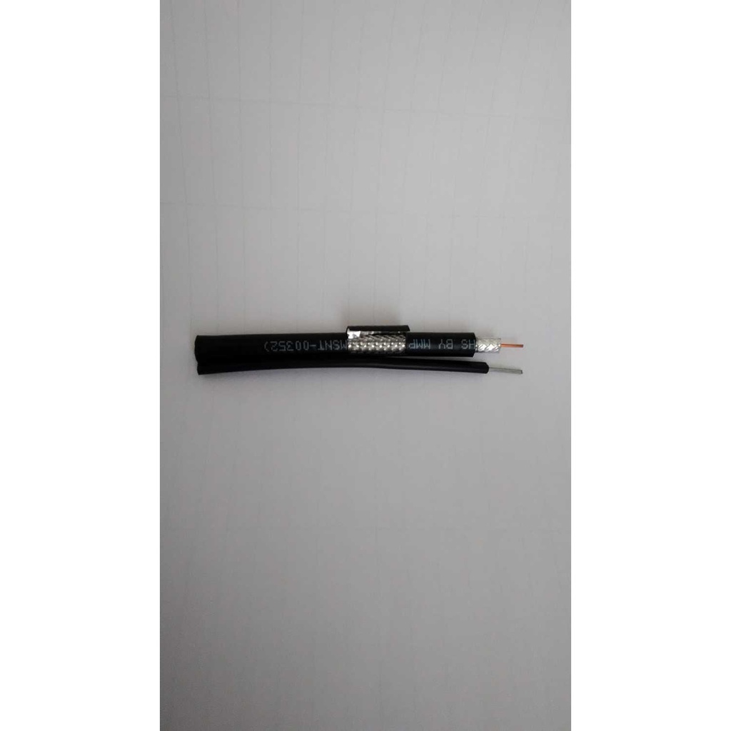 Ready MMP KABEL COAXIAL RG677 Trishield messenger AC300m Kualitas Terbaik