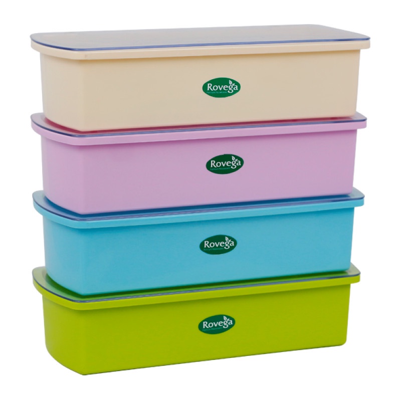 Rovega CHS-1018 Cutlery Box Tempat Sendok Warna Hijau / Pink Tempat Sendok