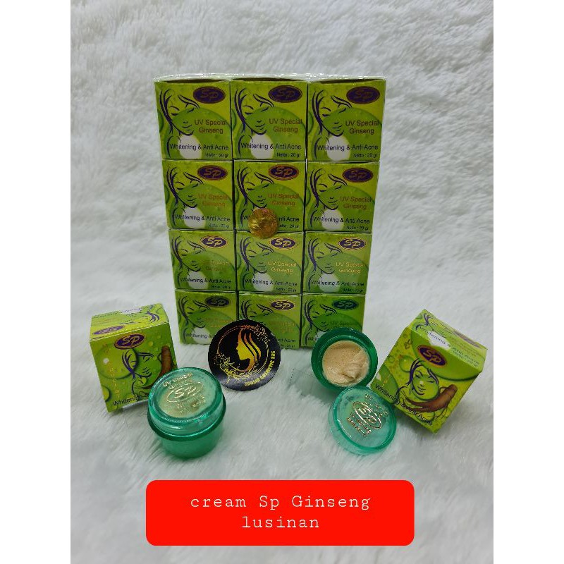 Cream SP GINSENG Original holo kuda