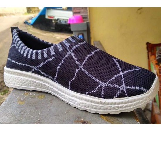 Sepatu Slip On Slavina VENOM Laba laba