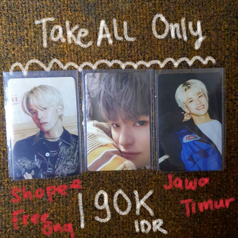 [READY] Photocard PC TREASURE Asahi Preman Kempi Yoshi