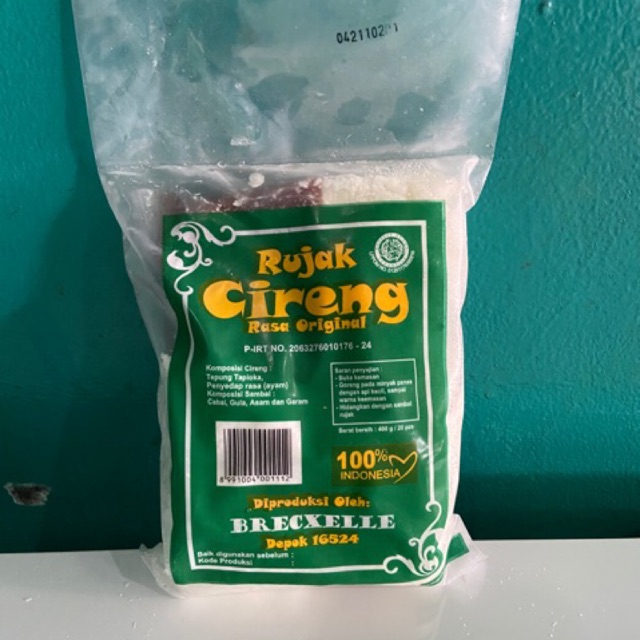 

Terlaris Rujak cireng brexcelle original 400gr 20s