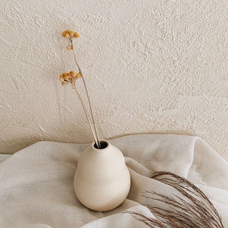 KIRO Vas Bunga Dried Flower Vase Bejana Bunga Keramik Aesthetic Korean Homedecor Vintage Unik Dekorasi Rumah Kamar Tidur Minimalis Pajangan Properti Foto Studio Scandi Japandi Retro Nordic Style