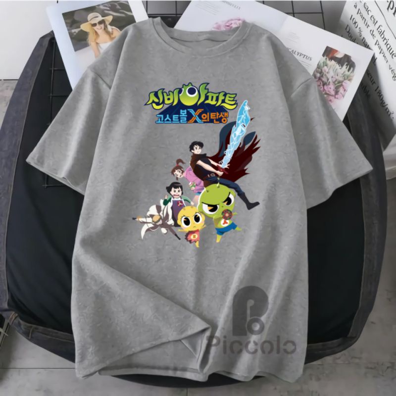 KAOS ANAK SHINBI HOUSE THE HAUNTED HOUSE GAMBAR  JERNIH /BAHAN PREMIUM /kaos anak (free nama)