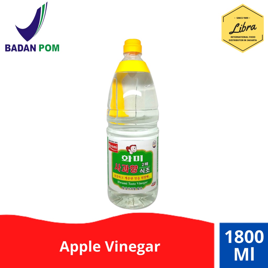 

Hwami Apple Vinegar / Cuka Apple 1.8 L