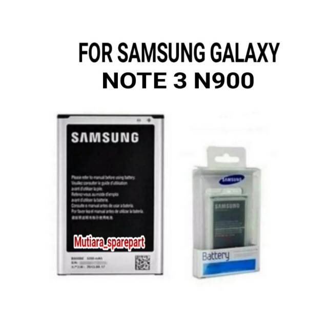 BATRE BATERAI SAMSUNG NOTE 3 N900 N9000