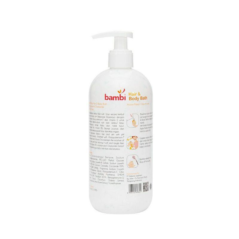 bambi baby Hair and body bath 500ml