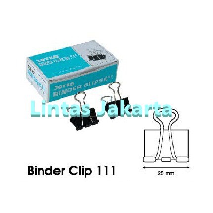 Binder Clip No 111 merk Joyko