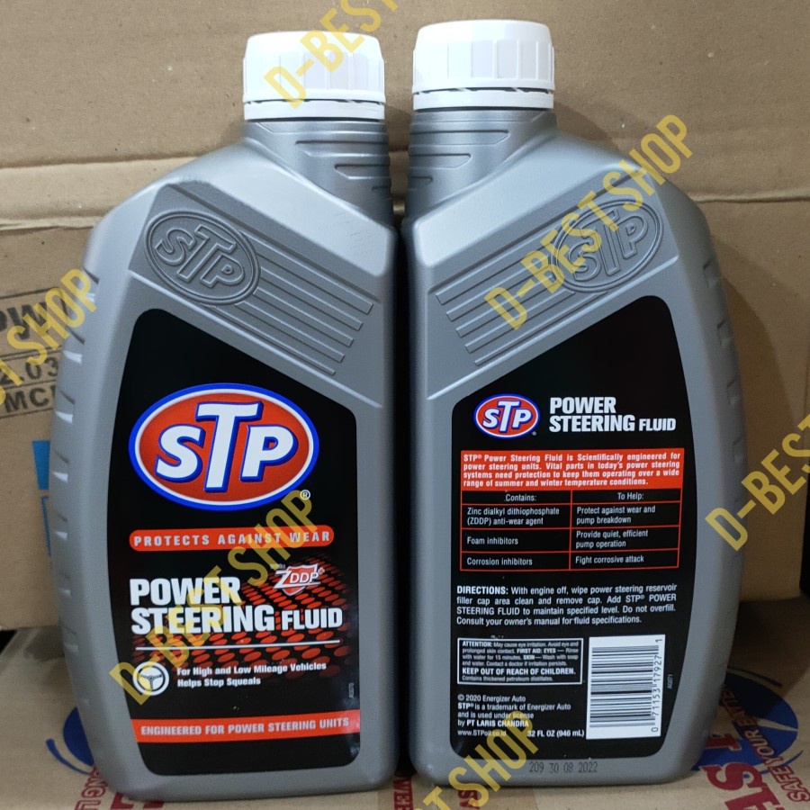 oli / minyak STP POWER STEERING FLUID 946ml