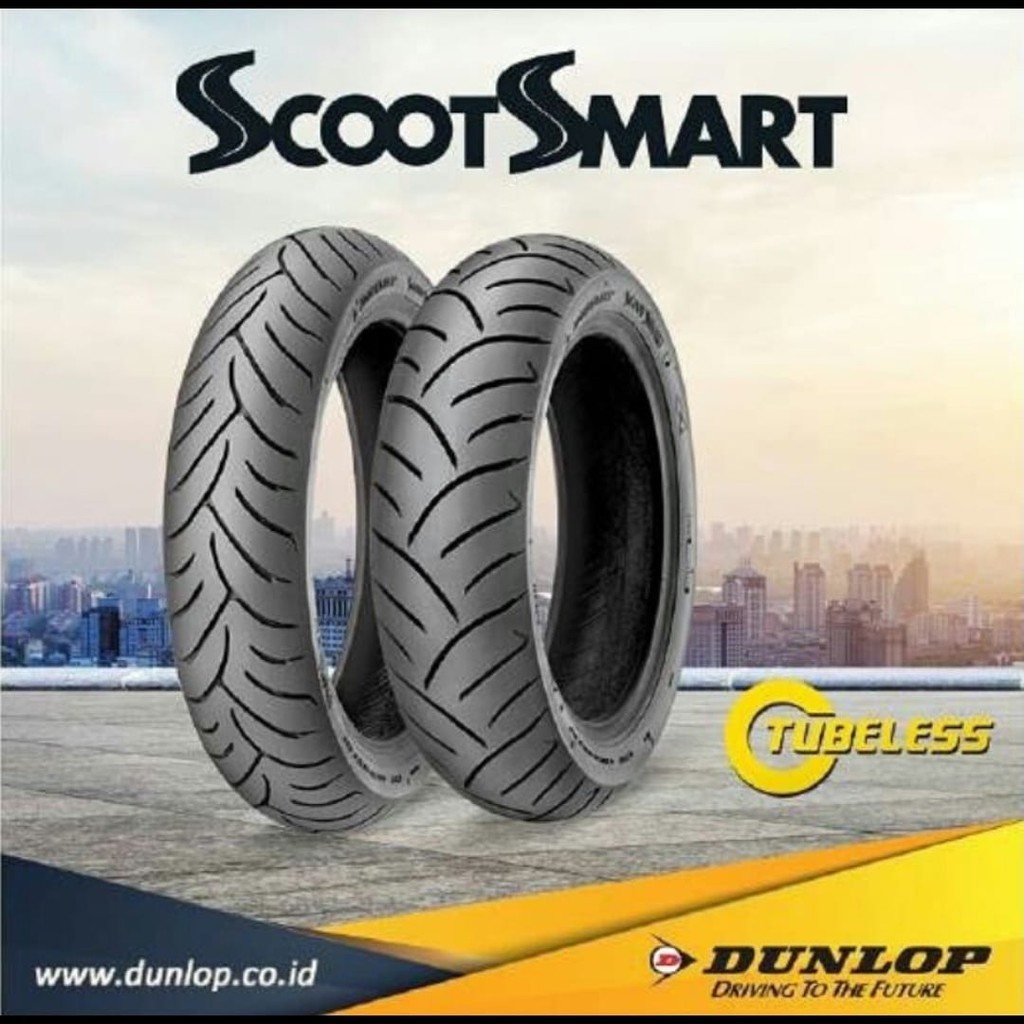 Ban Luar Depan DUNLOP Nmax N Max 110 / 70 Ring 13 ScootSmart TUBLES