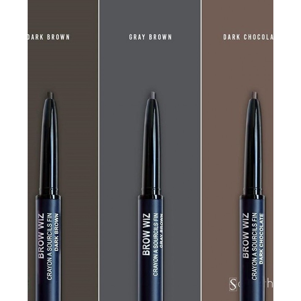 SOMETHINC Brow Wiz | Matters | ASAP Eyelash | Game Powder Pro Palette | Emblem Microcara Gel Retractable Triangle Eyebrow Eye Pensil Alis Make Up
