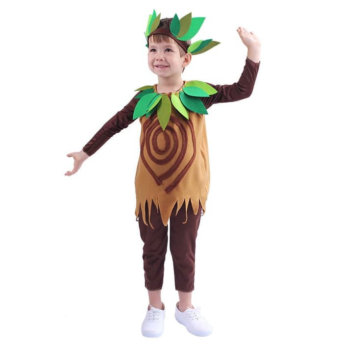 Tree kids costume kostum halloween anak kostum pohon