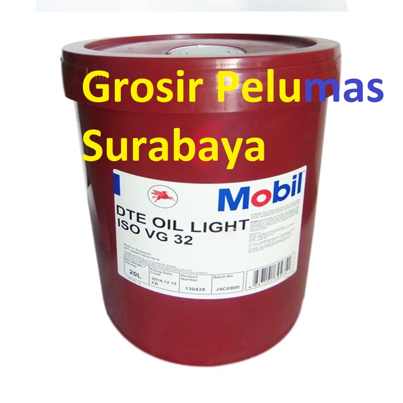 Jual Oli Mobil DTE oil LIGHT iso vg 32 Oli Circulating Hydro Steam