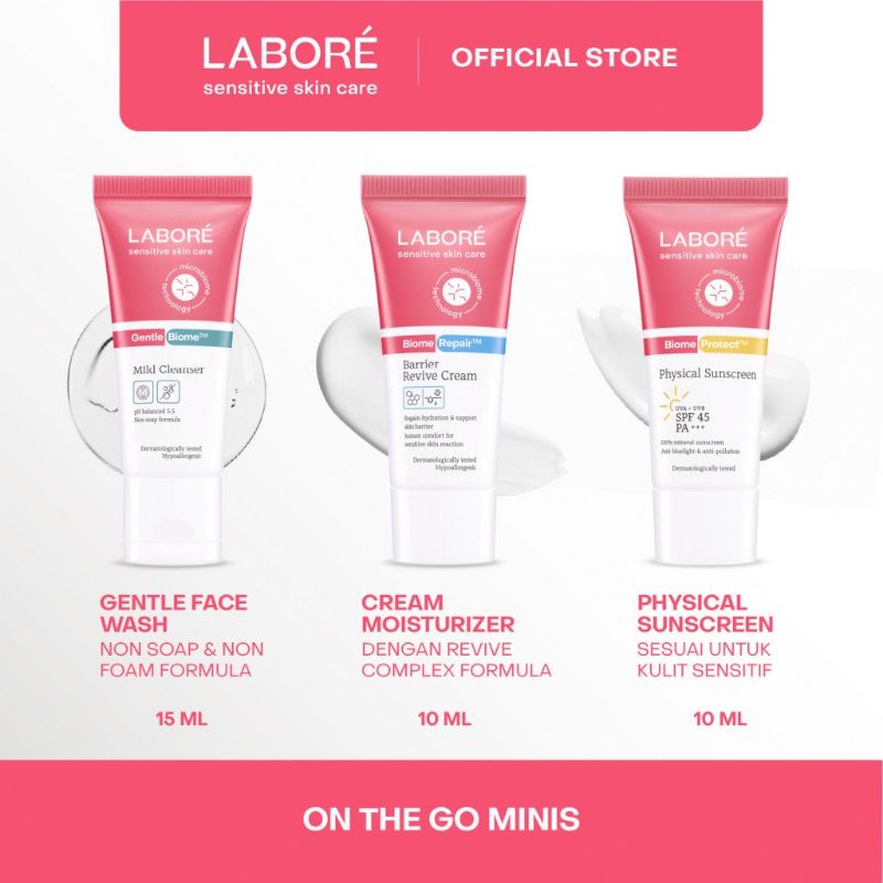 Labore Sensitive Skin Care On The Go Minis