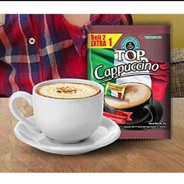 

Top Cappucino bepi 2 sachet gratis 1 jd total 15 sachet/rtg
