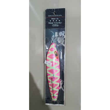 Metal Jig import Jepang  Santec Cranky  280 gr