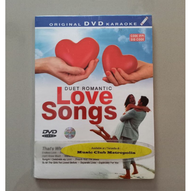 DVD KARAOKE V.A. - DUET ROMANTIC LOVE SONGS