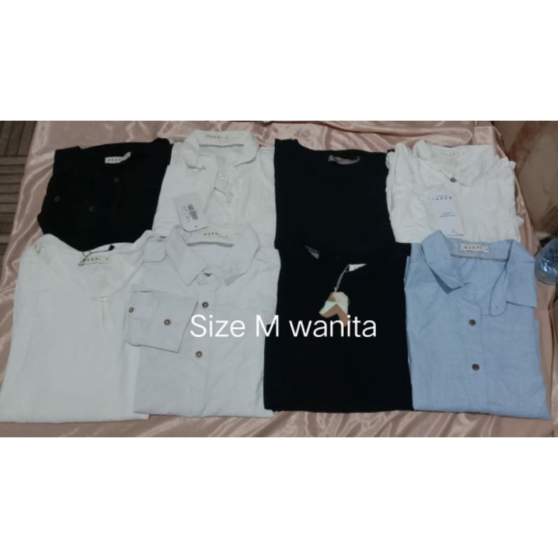 Reject Minor Kemeja / Blouse Wanita Merk Roepi Gap Erigo