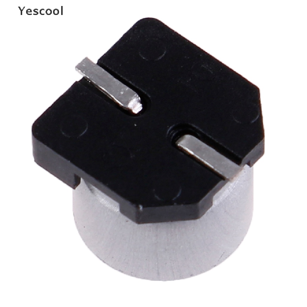 Yescool 20 pcs SMD electrolytic capacitors with specifications of 6*5 mm 16V 100uF .