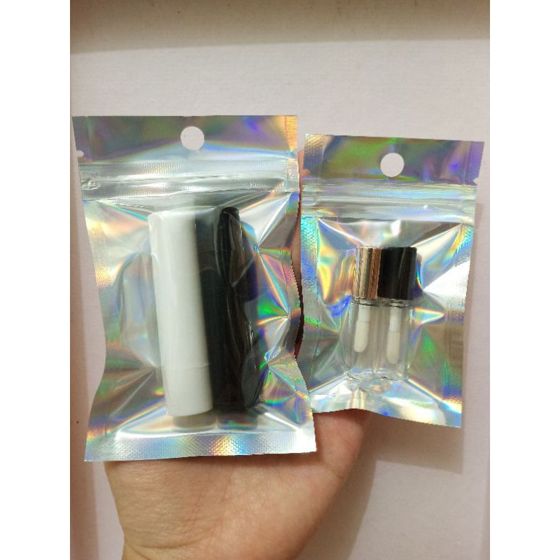 Hologram Zip Lock - Wadah Hologram Pouch Plastik Kemasan dus packing Packaging Ziplock pouch