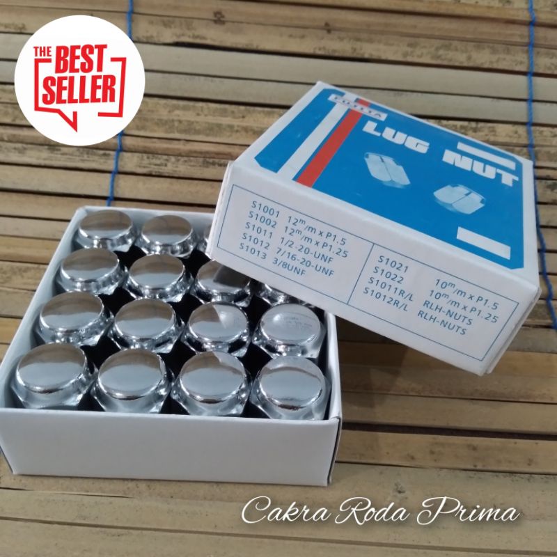 Mur Baut Roda Racing 1.25 / 1.5 Merk Fujita